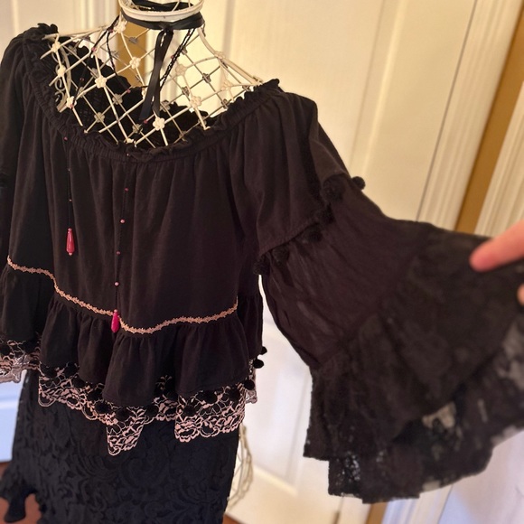 Gypsy blouse baby doll large size - Picture 5 of 13